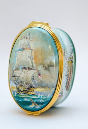 Trafalgar Oval - Elliot Hall Enamels 1/1