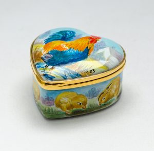 Chickens - Elliot Hall Enamels 1/1