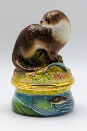 Otters - Moorcroft Enamels & Bronte Porcelain