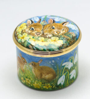 Rabbits- Elliot Hall Enamels 1/1