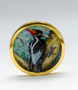 2014 Annual Year Coin – Artist Proof – Woodpecker