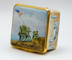 Semper Fidelis US Marines - Elliot Hall Enamels